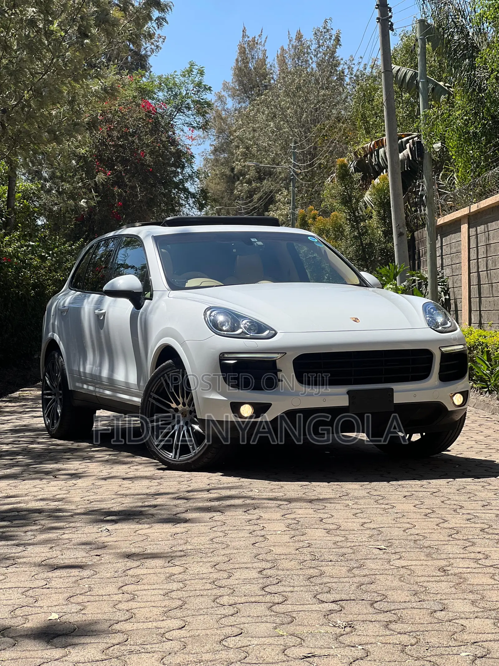 Porsche Cayenne Platinum Edition AWD 2018 White