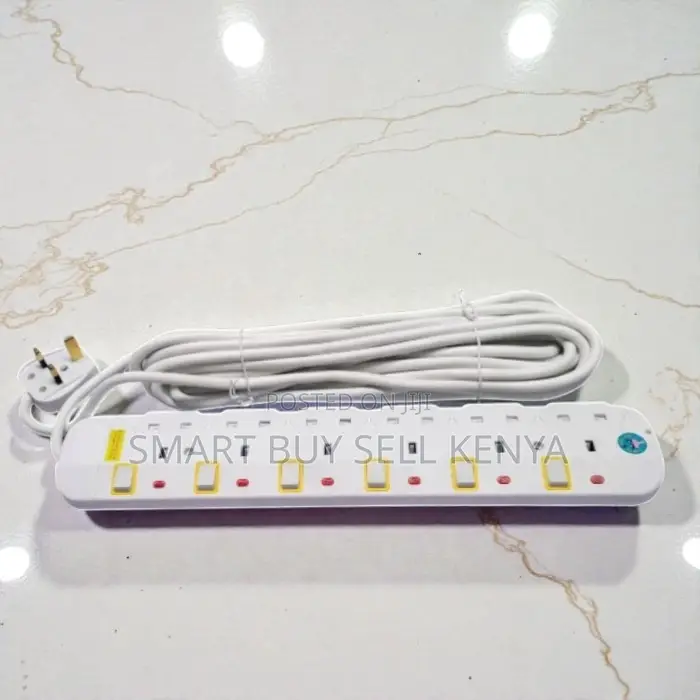 JSB 6 Way Workshop Grade Power Cable 10m Power Extension