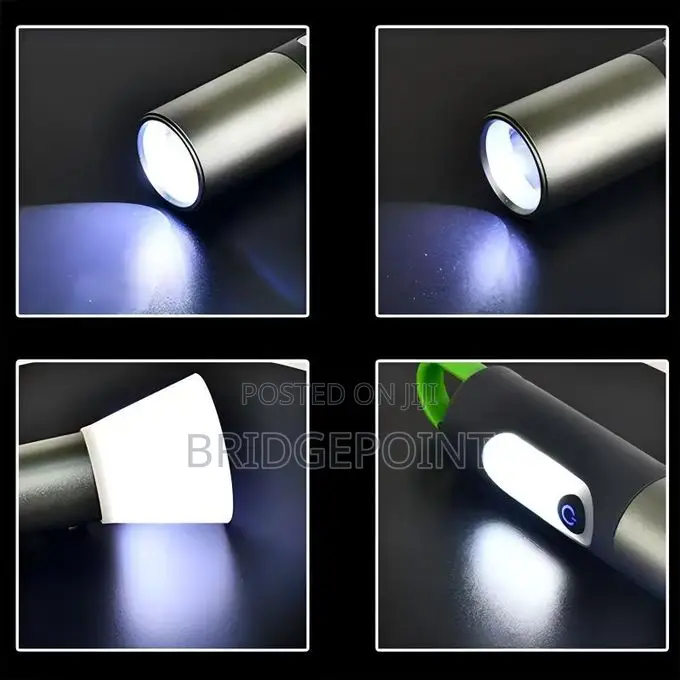 P50 Led Tactical Flashlight 1000 Lumens Usb-c Rechargeable Led Torch