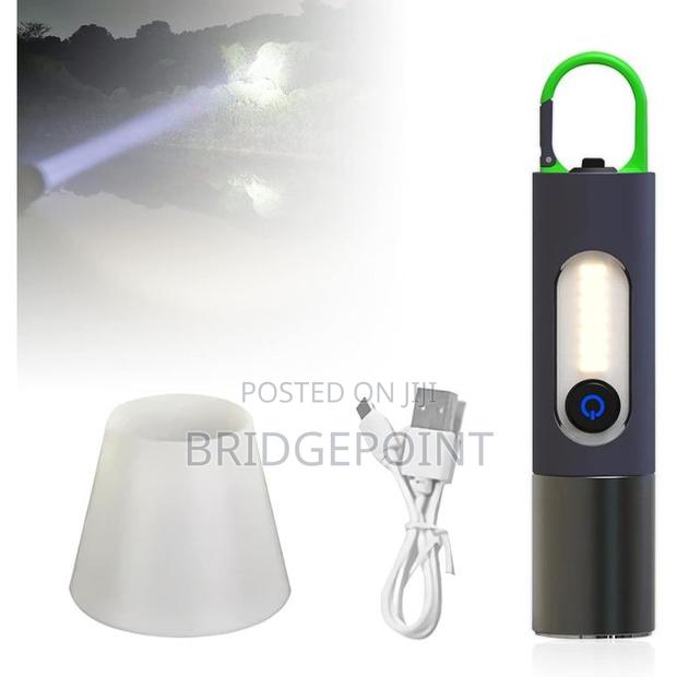 P50 Led Tactical Flashlight 1000 Lumens Usb-c Rechargeable Led Torch - thumbnail 4