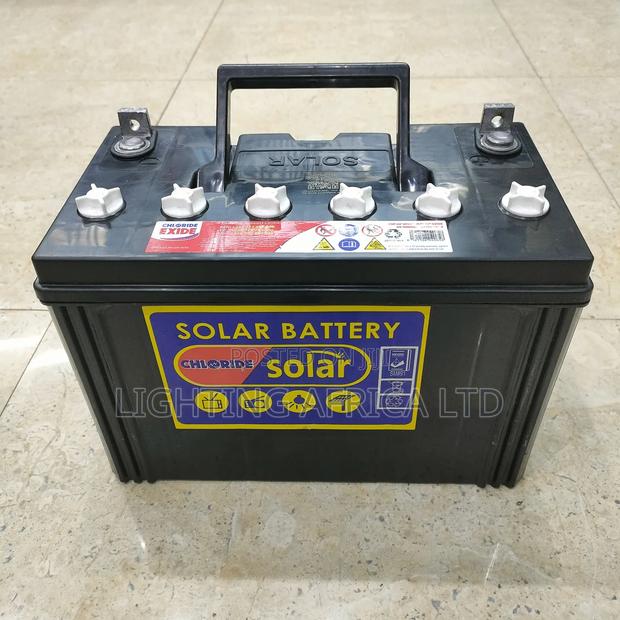 N75 Chloride Exide Acid Solar Battery Heavy Duty 2 Years Warranty
