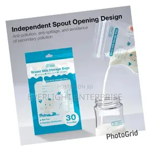 40 PCS Breast Milk Freezer Bags
