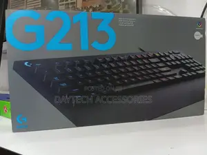 Logitech G G213 Prodigy RGB Backlit Gaming Keyboard - Black