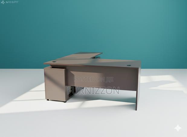 Modern 1.6m L Shaped Office Desk for Business Use - main view