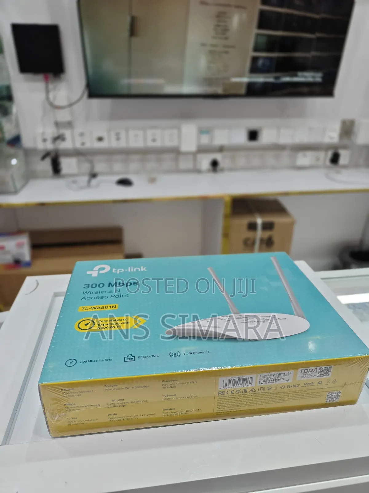 Tp-Link Tl-Wa801n 300 MBPS Wireless N Access Point.