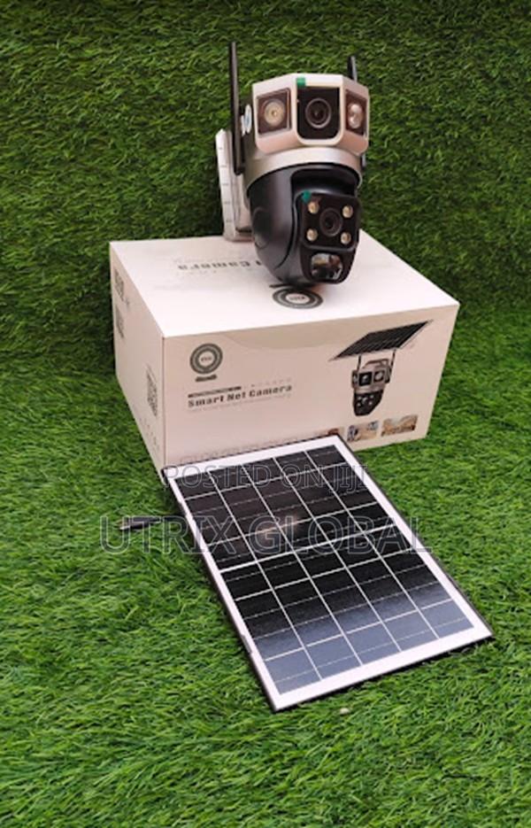 V380 Pro Dual Lens Ptz Solar Wifi Cctv Camera