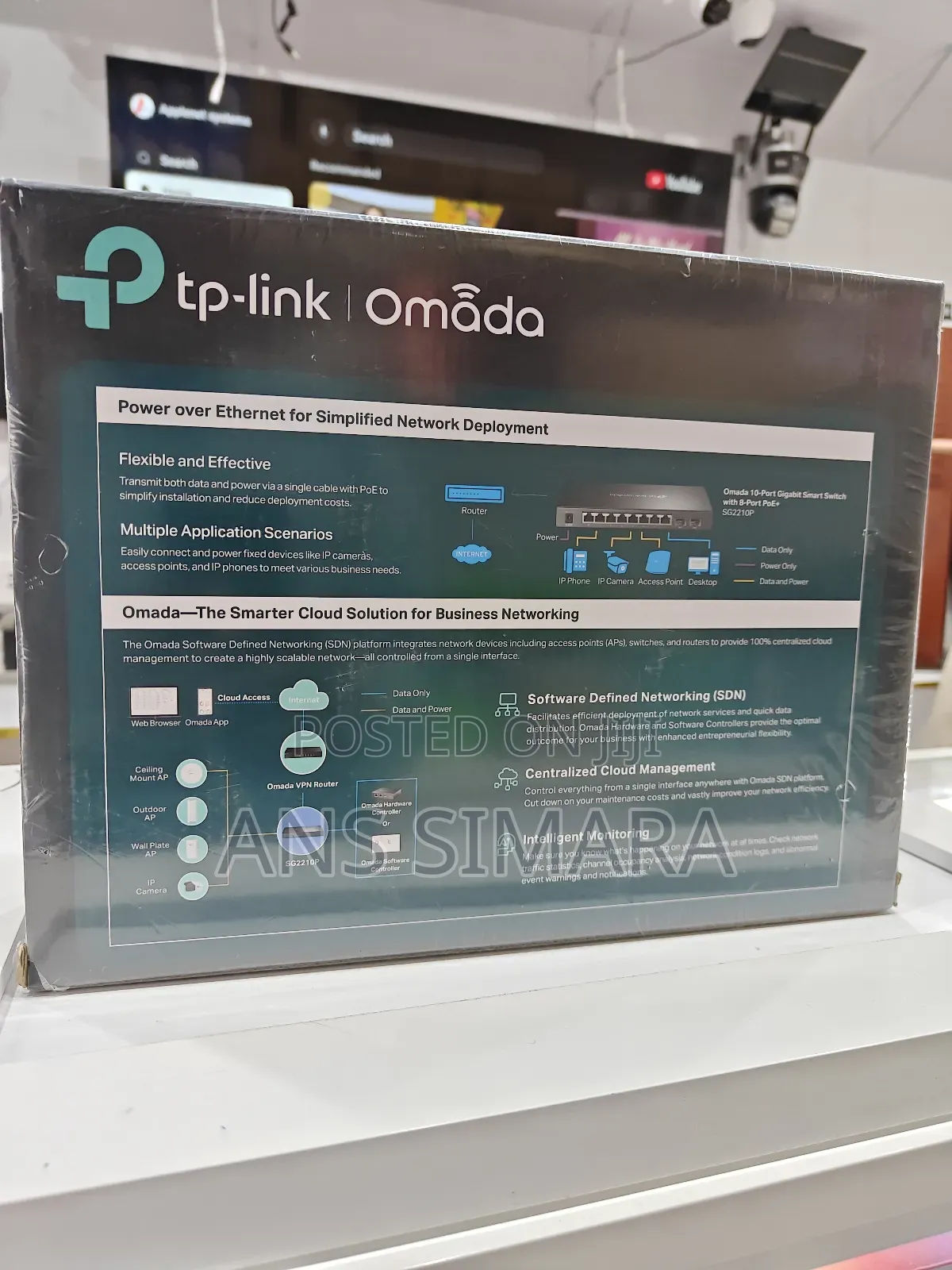 Tp-Link Omada Sg2210p Jetstream 10-Port Gigabit Smart Poe+ Switch