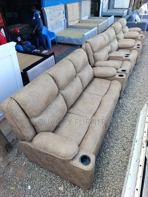 7-Seater Made Semi Recliner Couches - main view
