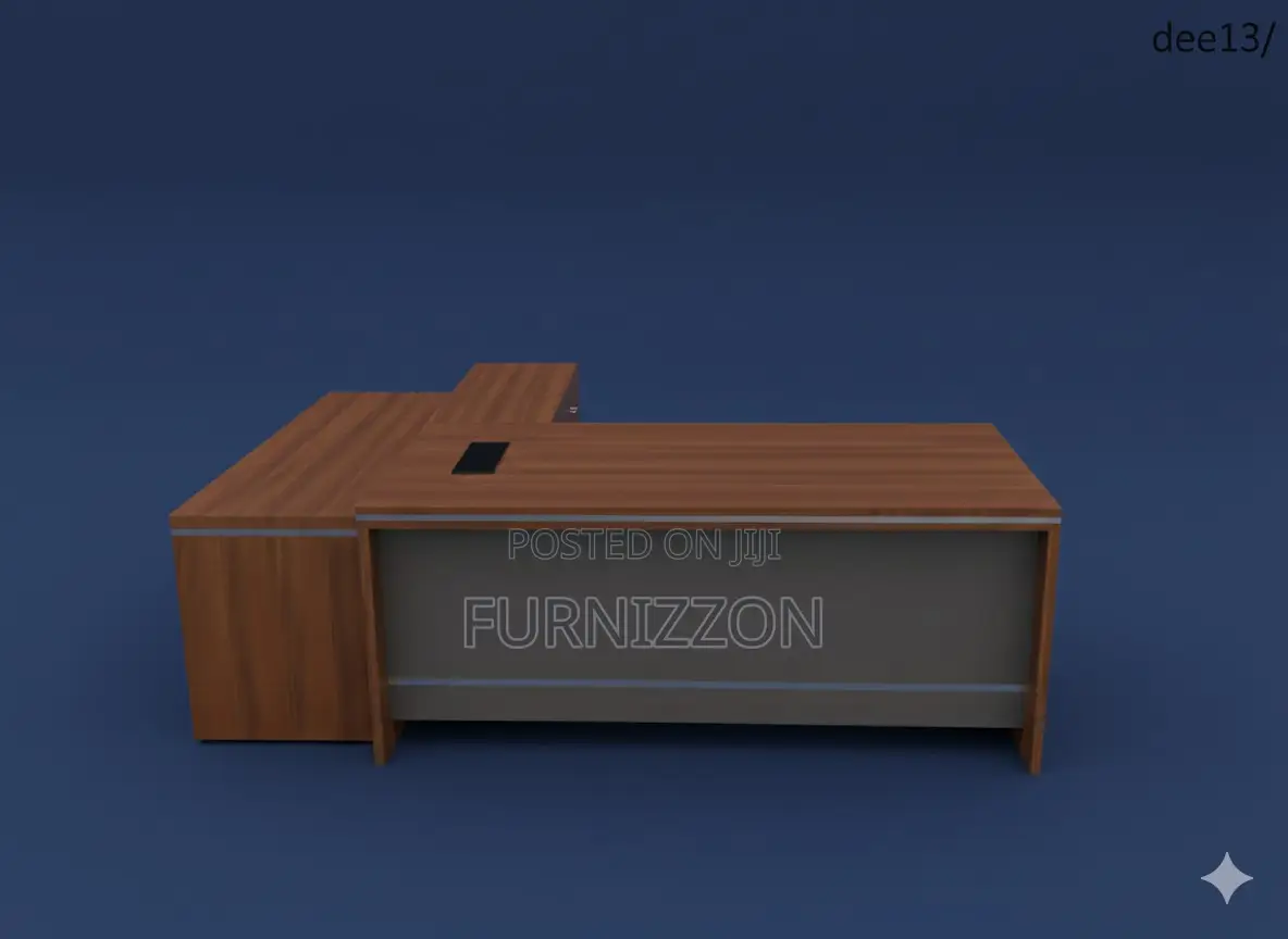 Durable Modern 1.8m L Shaped Office Desk for Workspaces