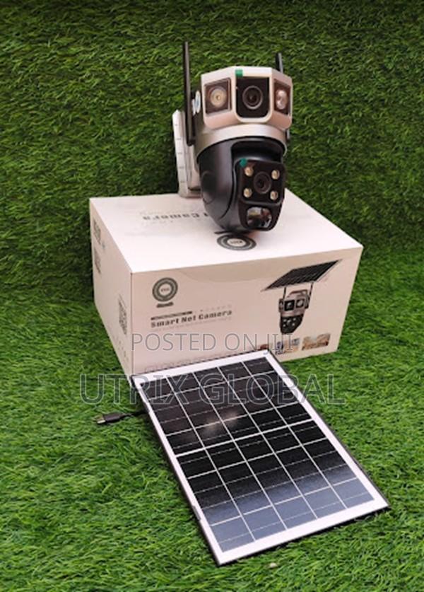 V380 Pro Dual Camera Solar Wifi Ptz With Two Way Audio