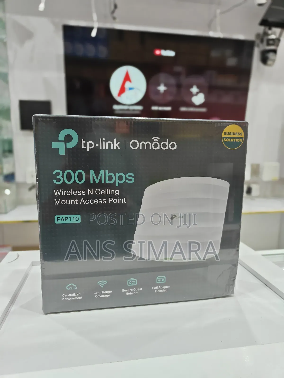 Tp-Link Omada Eap110 300 MBPS Wireless N Ceiling Mount Access Point.