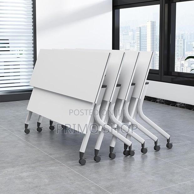 Standing Desks: Modern Foldable Meeting Table With Wheels - thumbnail 11