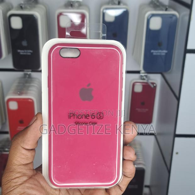 Thick Silicone Matte Back Case Cover for iPhone 6 Series - thumbnail 2