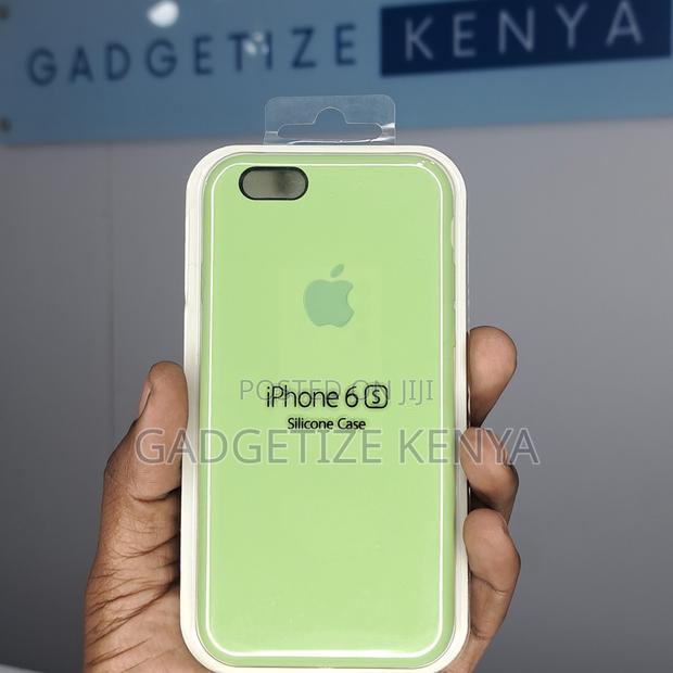 Thick Silicone Matte Back Case Cover for iPhone 6 Series - thumbnail 3