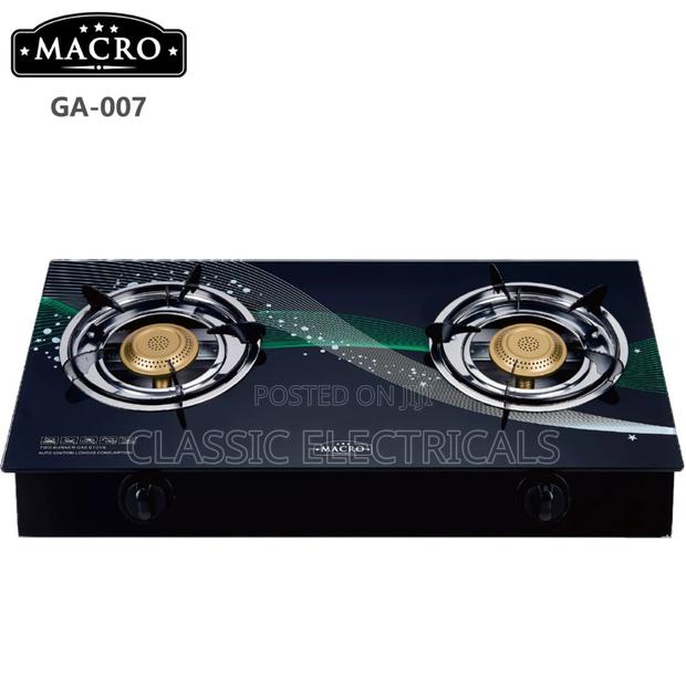 Nunix Macro 2 Glass Burner Cooker