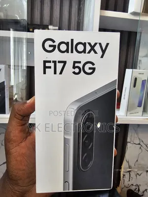 New Samsung Galaxy F17 5G 128 GB Black