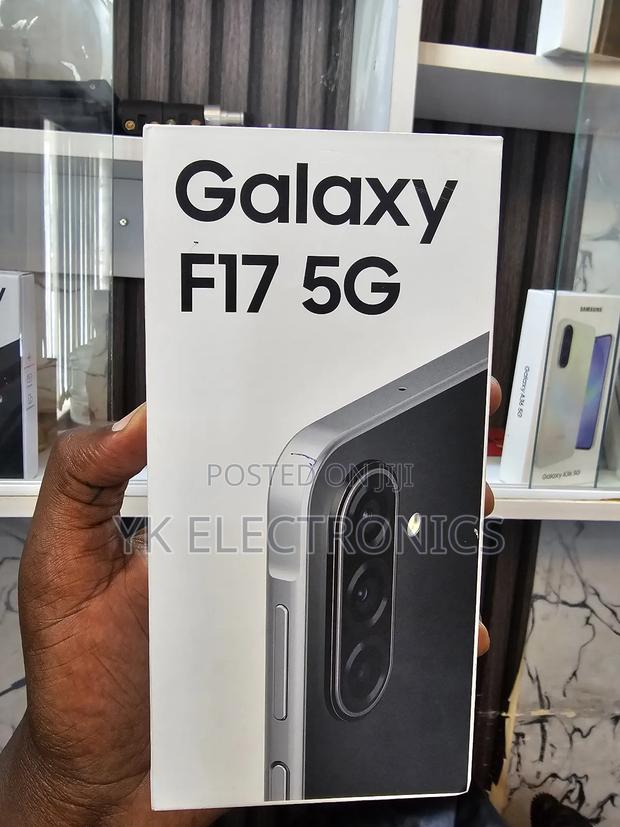 New Samsung Galaxy F17 5G 128 GB Black
