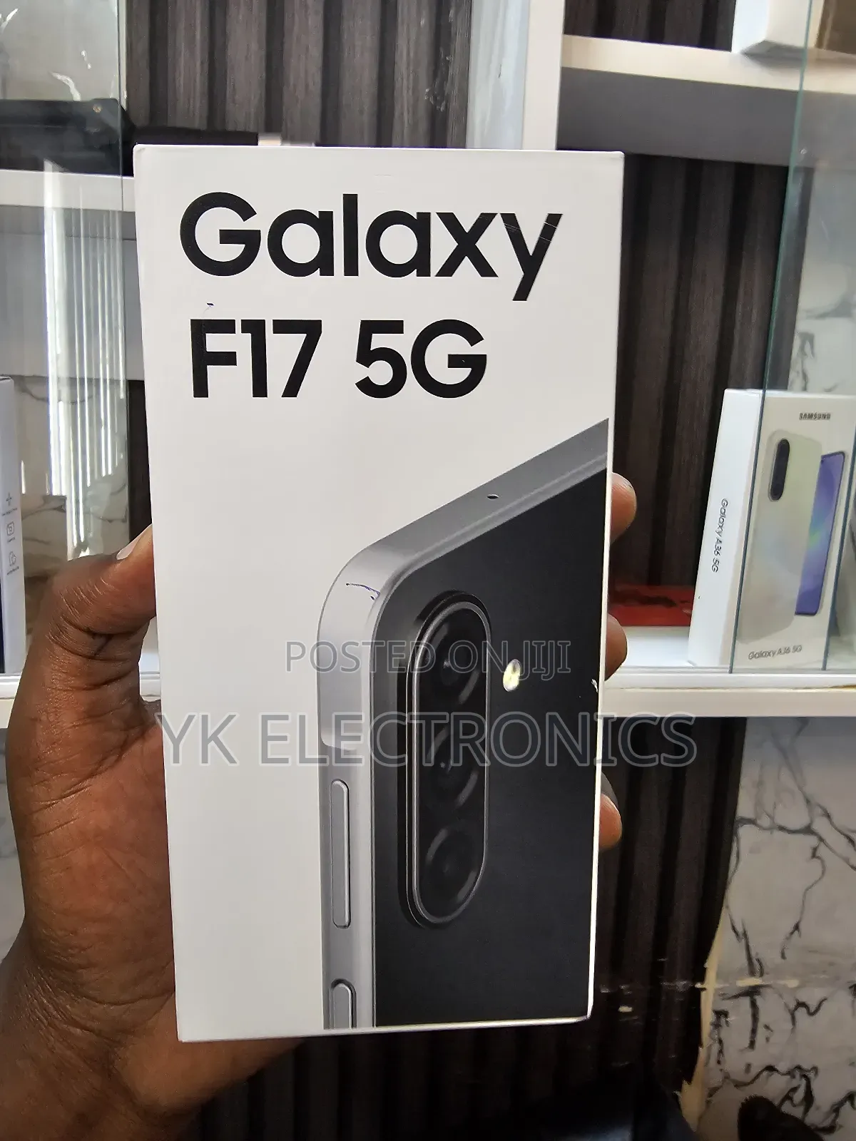 New Samsung Galaxy F17 5G 128 GB Black