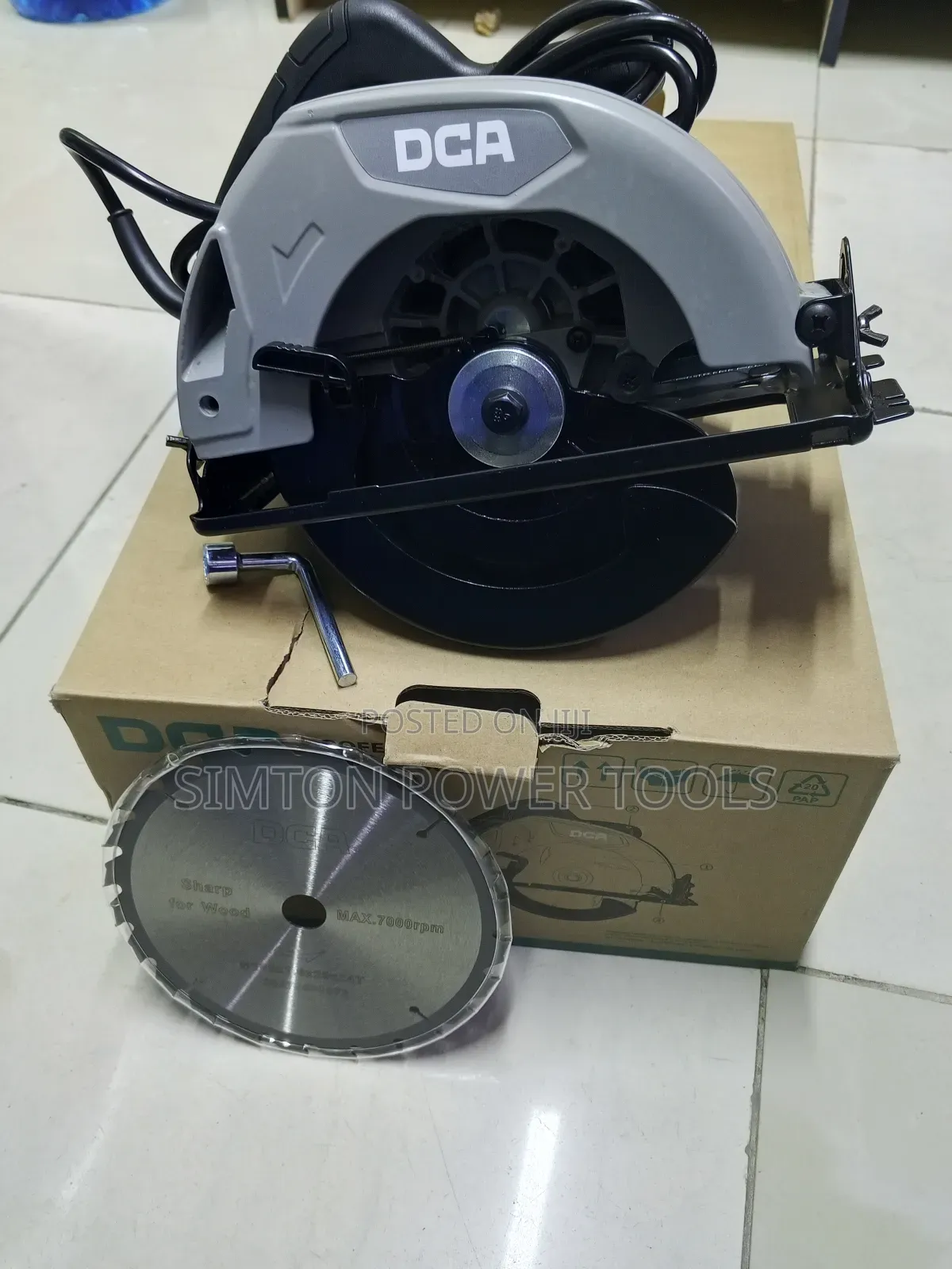 Electric Dca Circular Saw 7 Inches