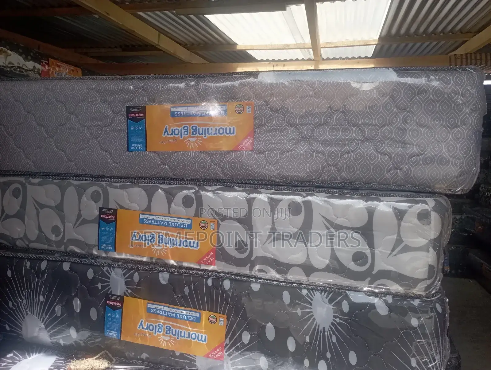 Superfoam Morning Glory Mattress - 5x6 (12 Inches) Medium Density