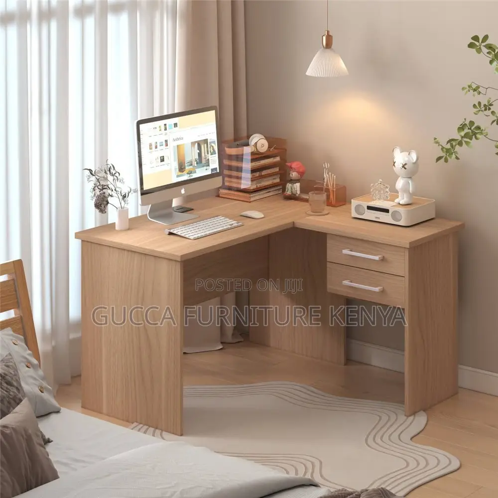 Customized 1400mm L Shape Corner Table