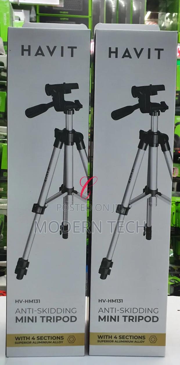 Havit Hv-Hm131 Anti-Skidding Mini Tripod - thumbnail 2