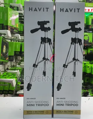 Havit Tripod With 4 Sections Superior Aluminium Alloy Contractive