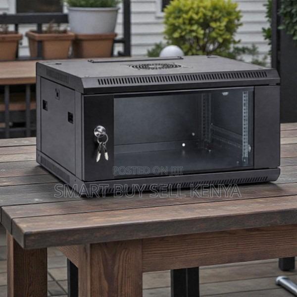 Sheet Steel Construction 6u Wall Mount Network Cabinet - main view
