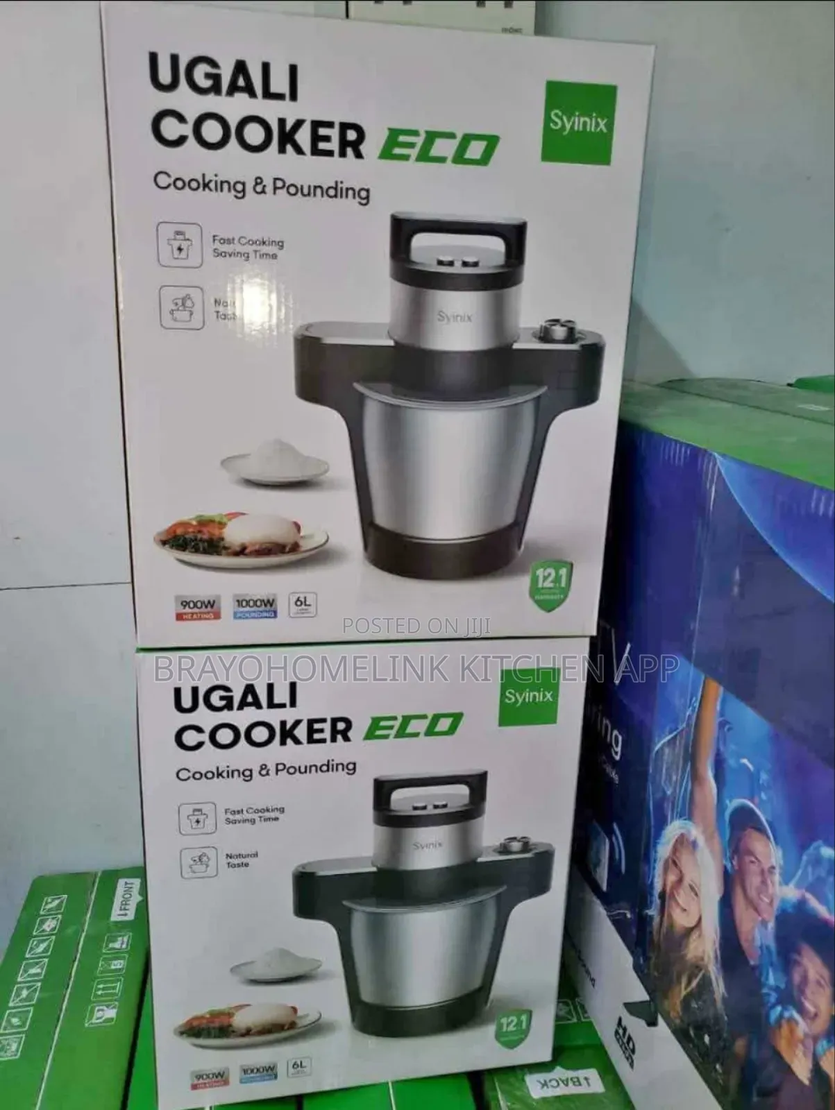 Syinix Ugali Cooker Eco.
Multifunctional Food Processor.