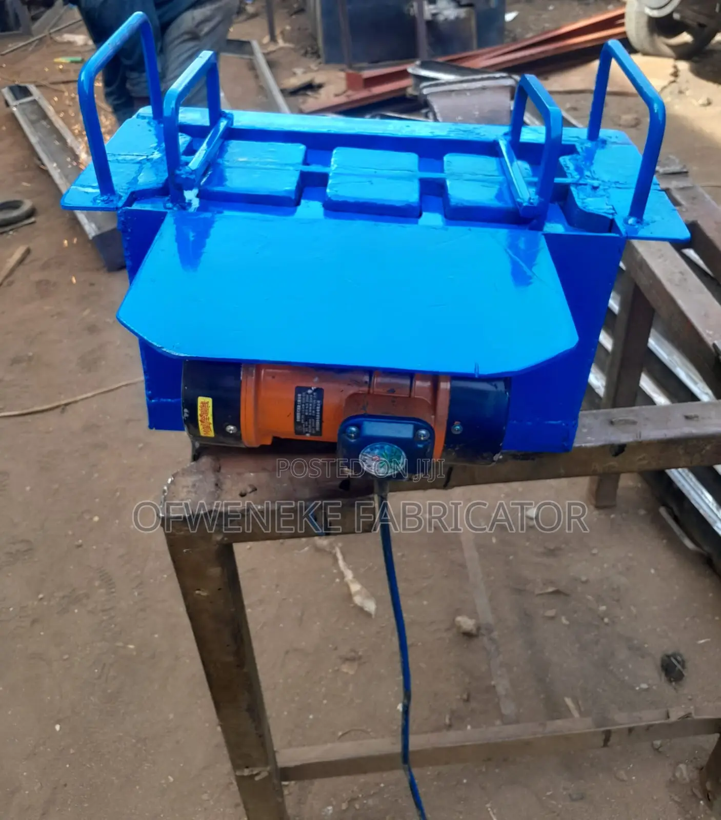 Block Making Machine( With Vibrating Motor)