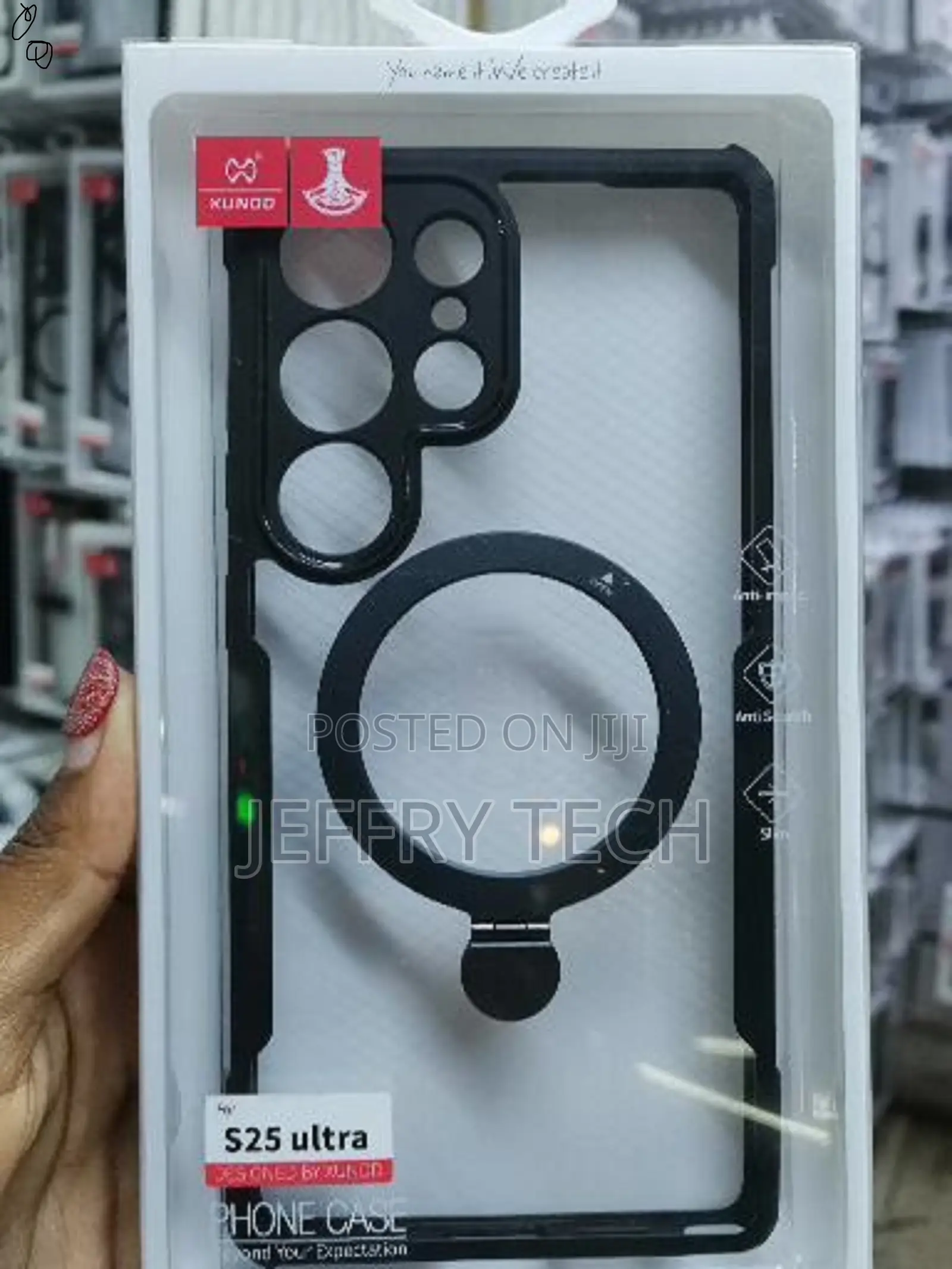 Vopmar Xundd Magnetic Holder Case for Samsung Galaxy S25