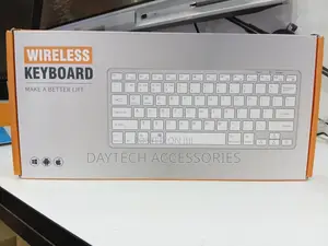 2.4ghz Ultra-Slim Wireless Keyboard - White