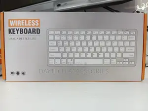 2.4ghz Ultra-Slim Wireless Keyboard - White