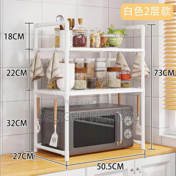 Microwave Shelf Condiment Organizer_st - thumbnail 3