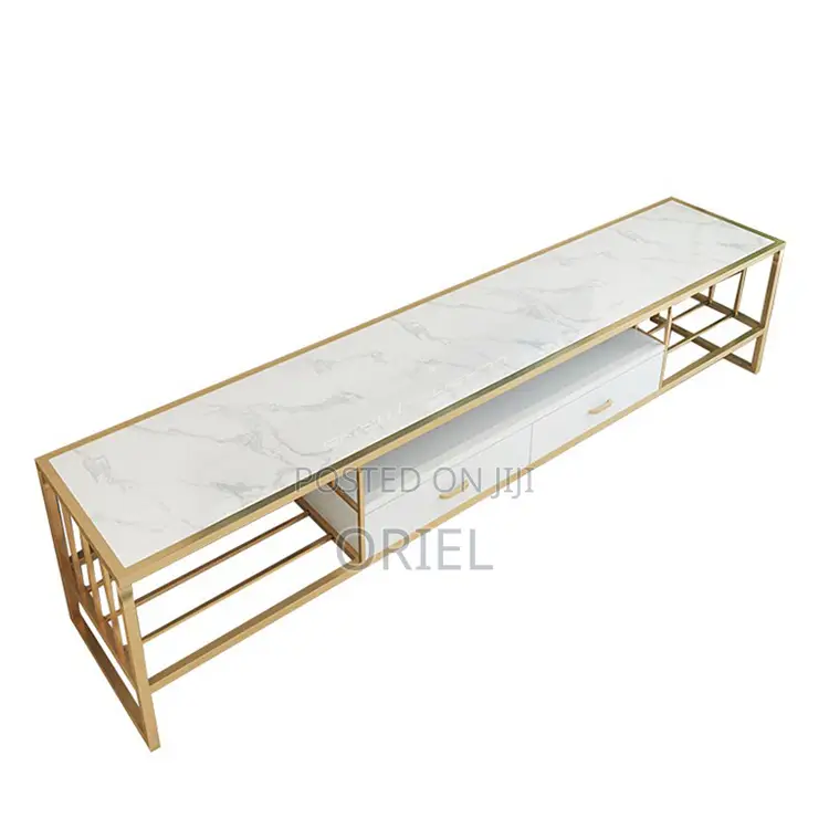 Tv Stand : Modern Marble Tv Stand Console