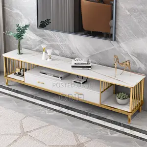 Tv Stand : Modern Marble Tv Stand Console