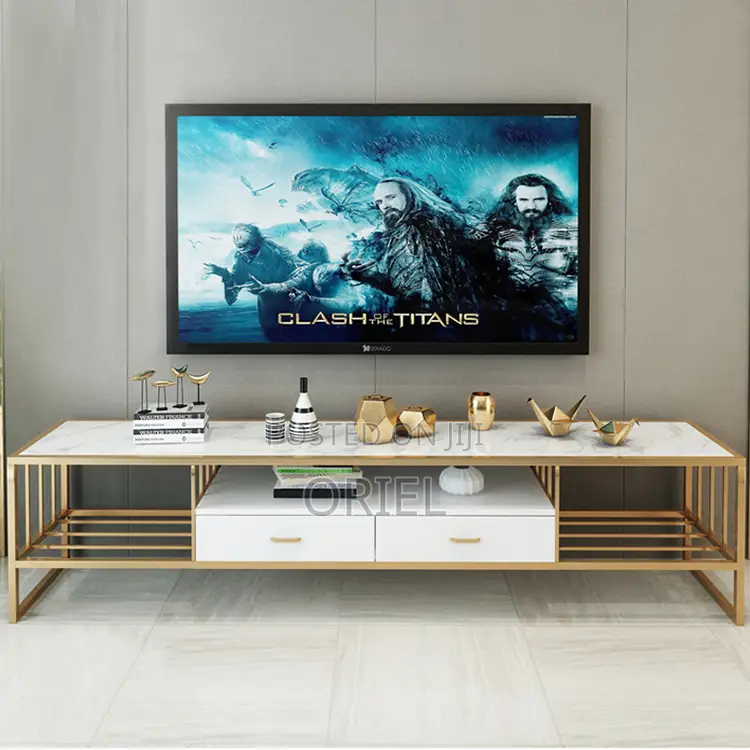 Tv Stand : Modern Marble Tv Stand Console