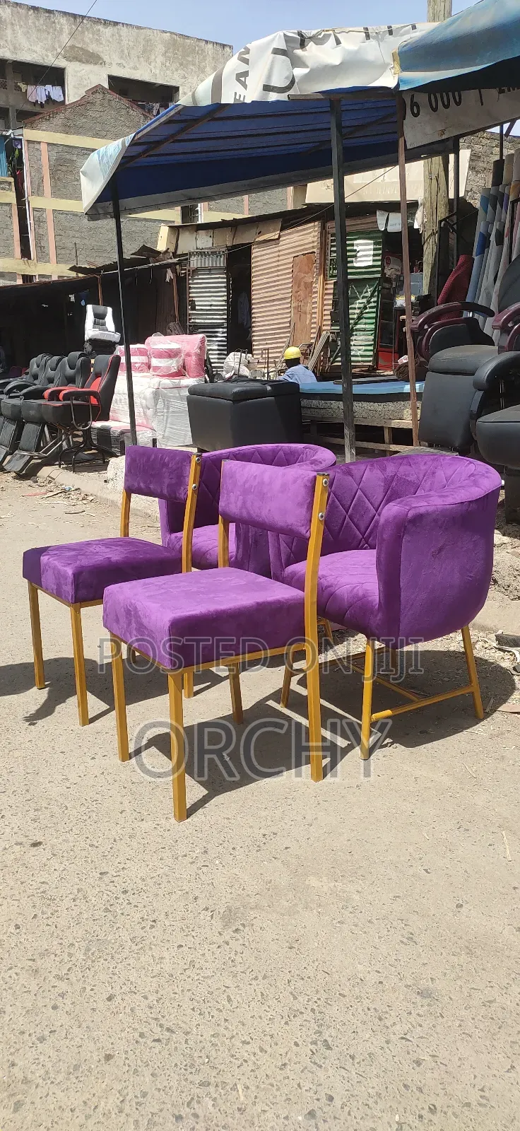 Manicure Technician Seat And Client Chair