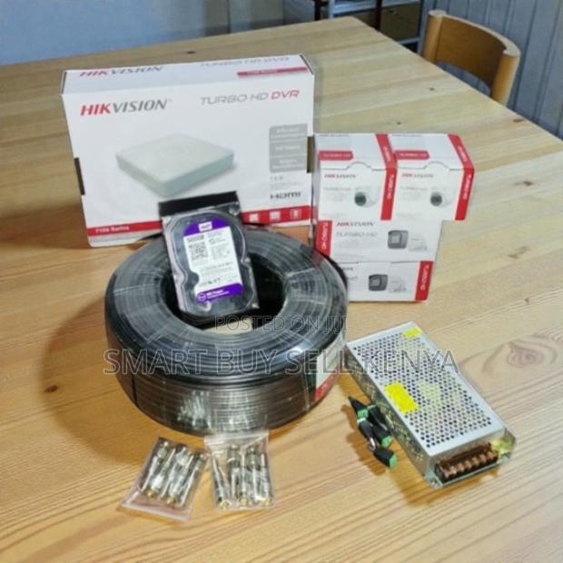 4 Hikvision Hd 1080p CCTV Kit Cloud Storage Backup Motion Detection - main view
