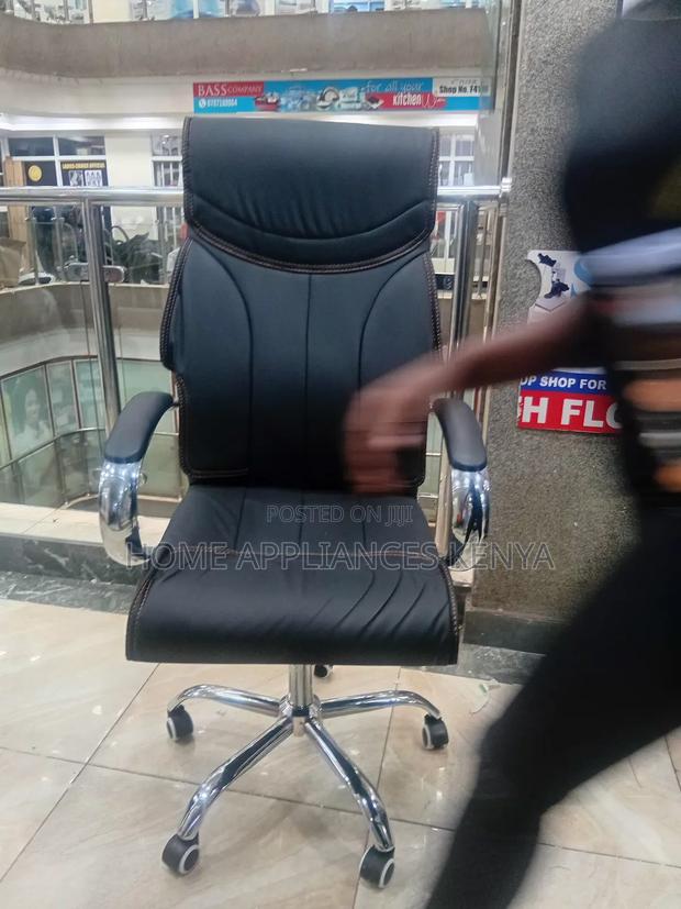 Leather Padded Office Chair - main view