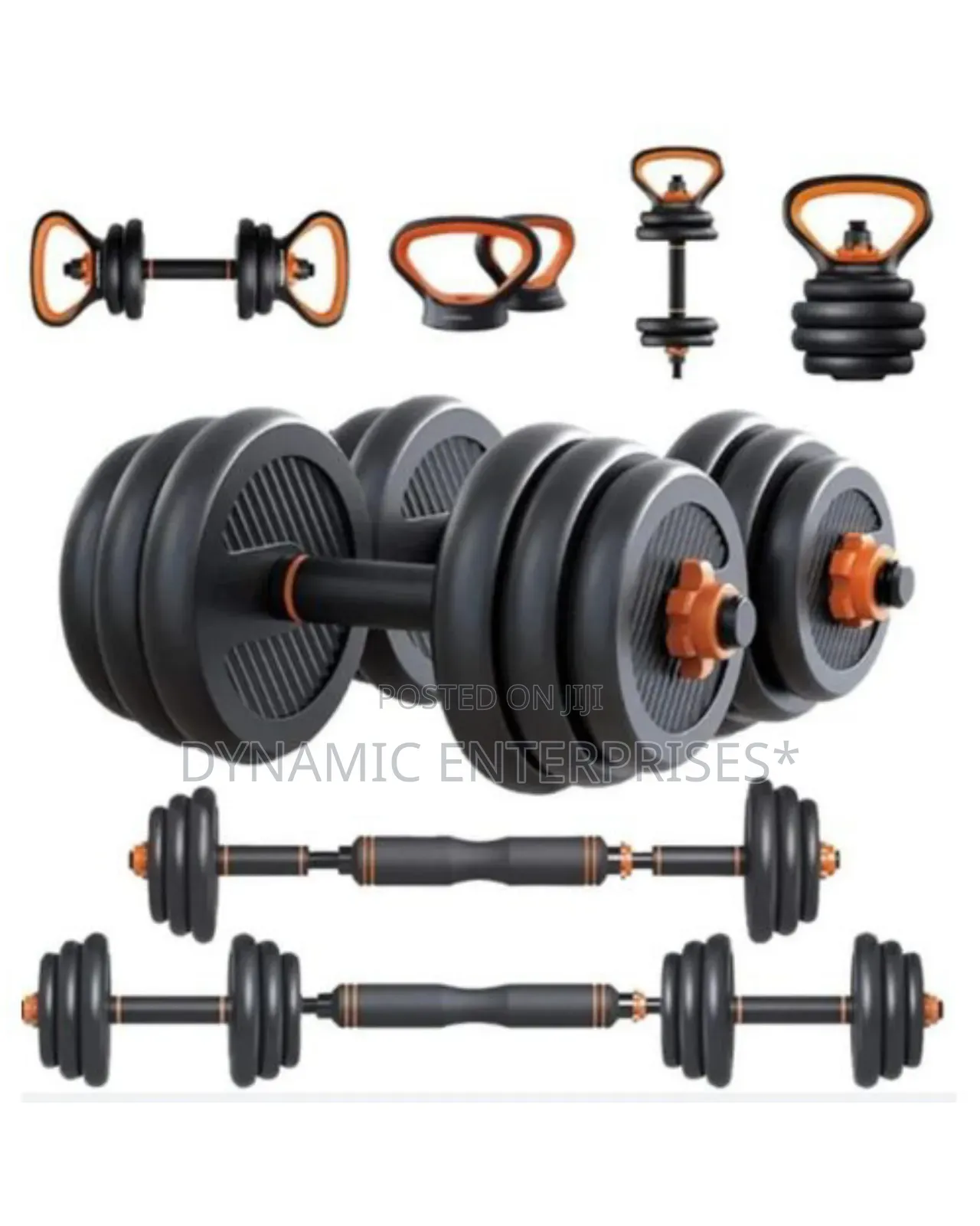 6 in 1 Adjustable Dumbbells