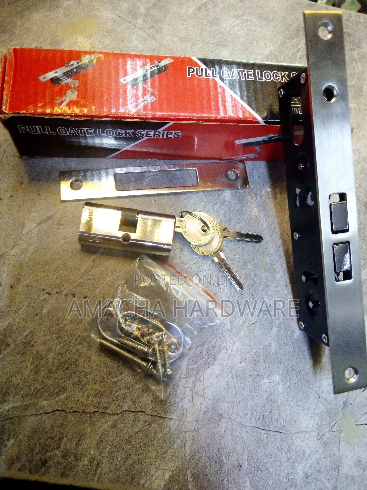 1868 Aluminium Double Hook Lock