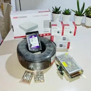 Hikvision 4 CCTV Cameras Kit 1080p Hd Indoor Outdoor Night Vision DVR