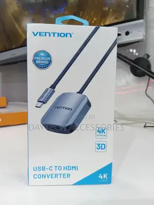 This Is a Vention Usb-C to Hdmi Converter, Model Tdehb