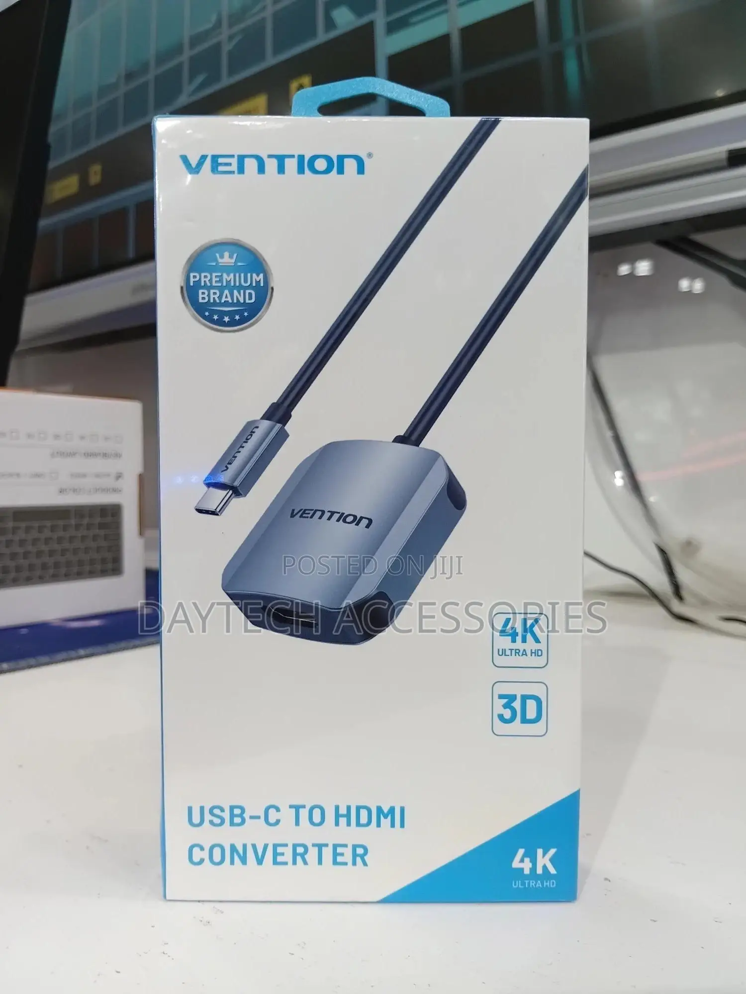 This Is a Vention Usb-C to Hdmi Converter, Model Tdehb