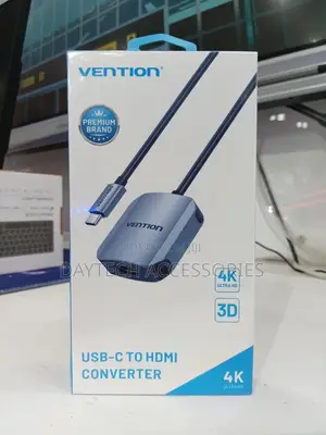 This Is a Vention Usb-C to Hdmi Converter, Model Tdehb