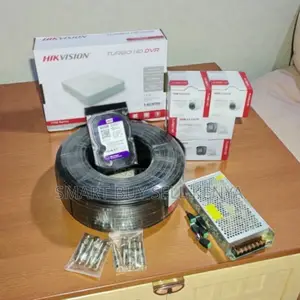 Hikvision 4 Cameras 1080p CCTV Kit With High-Clarity Image Capture