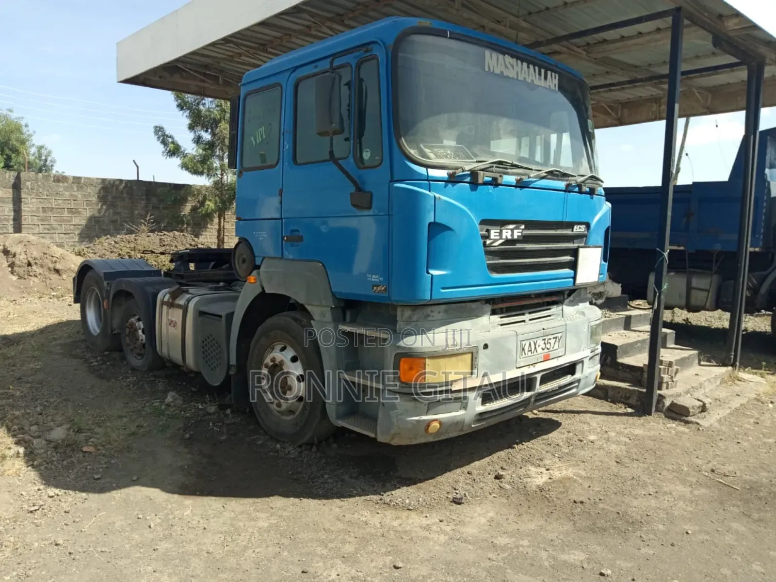 Erf Ecs 390 Sleeper Cab, 6x2 Mid Lift Tractor Unit, Eaton Gearbox,