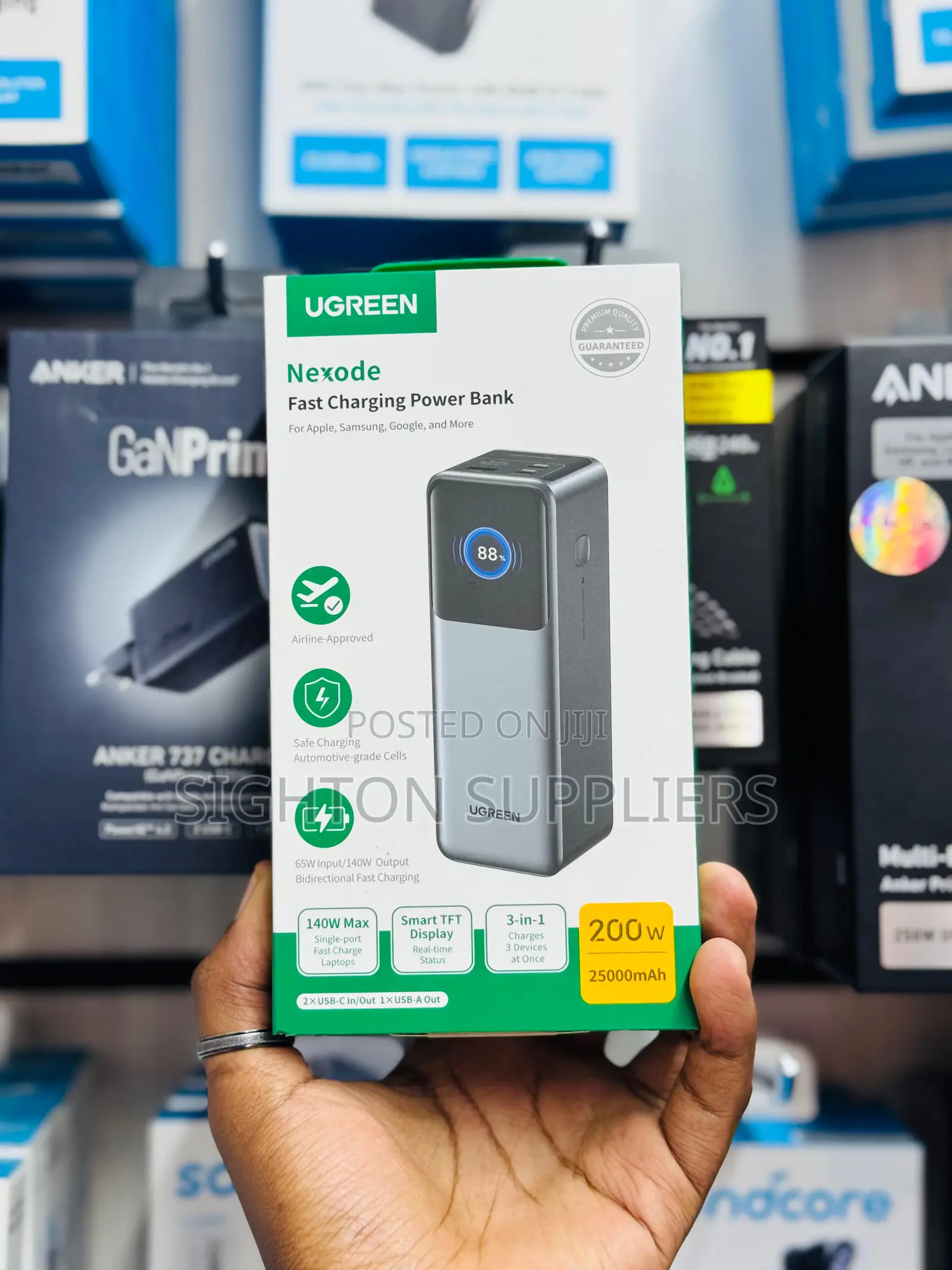 Ugreen Nexode Power Bank 25000mah 200w