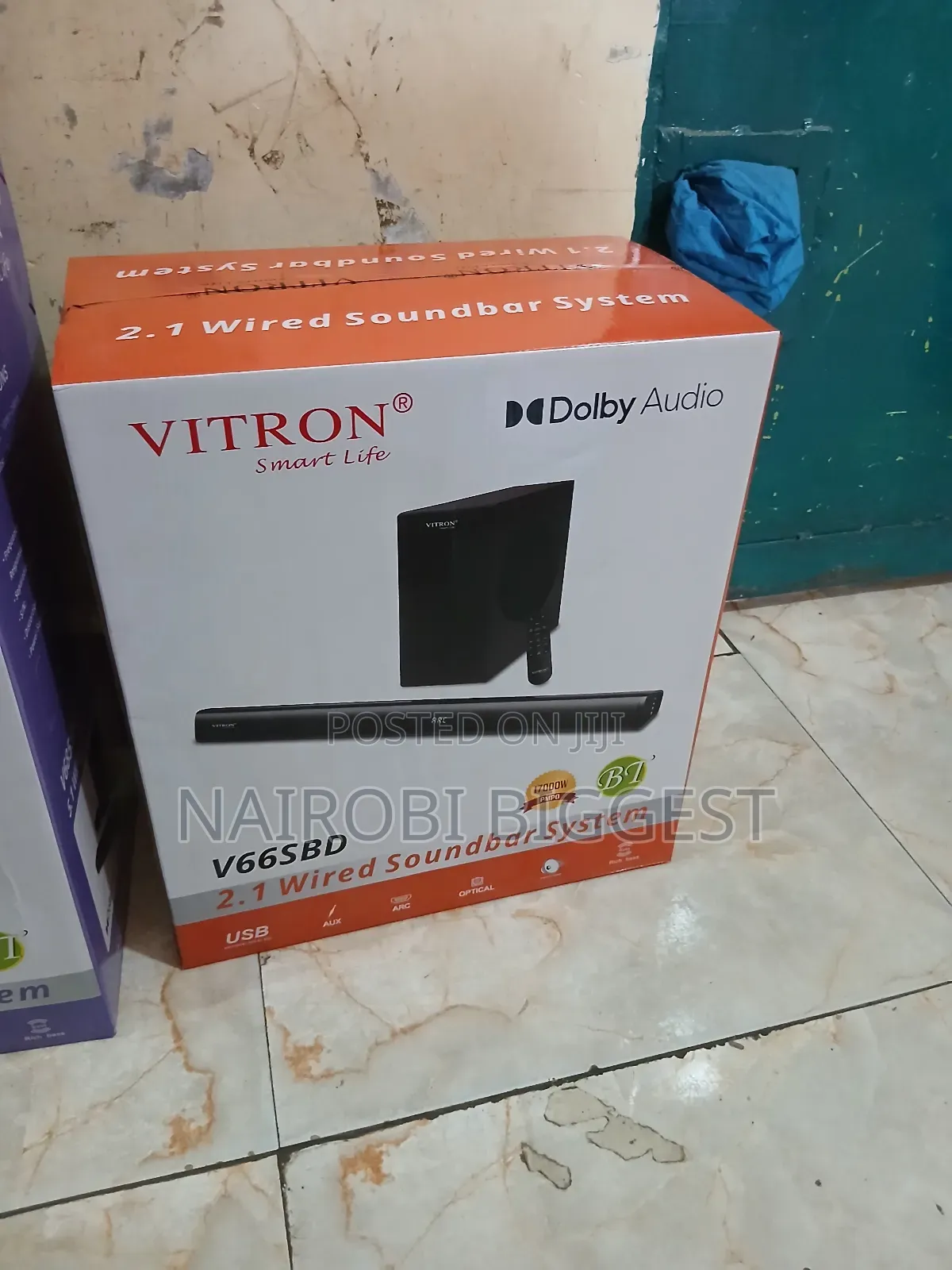 Vitron 5.1 Wired Soundbar 17000 Watts Soundbar
